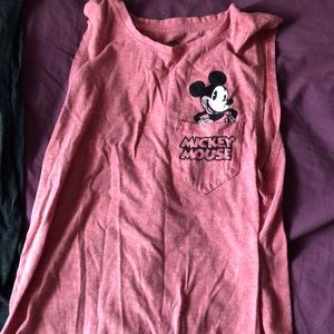 1 Red and 1 Black Muscle Shirts